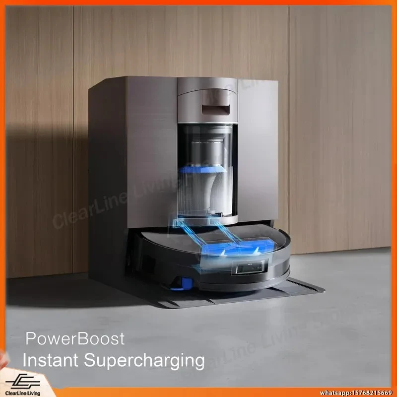 

Smart Robot Vacuum Cleaner with Sonic Mopping Self-Cleaning Function for Home Office Hotel Hard Floor Carpet