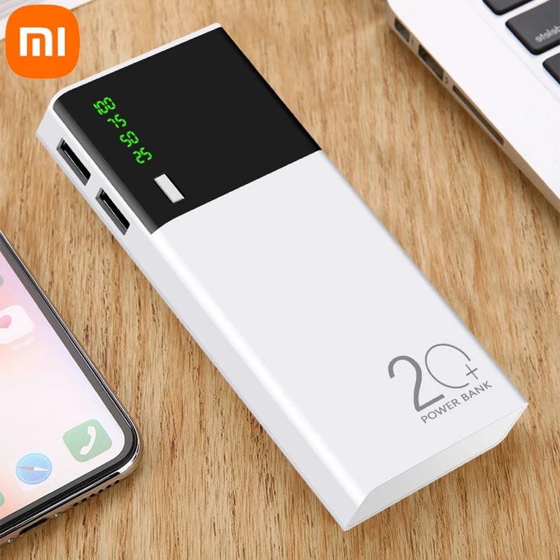 Xiaomi 20000mAh Power Bank Quick Charging Portable Mobile Phone Battery Super Fast Charging Outdoor Emergency Power Supply