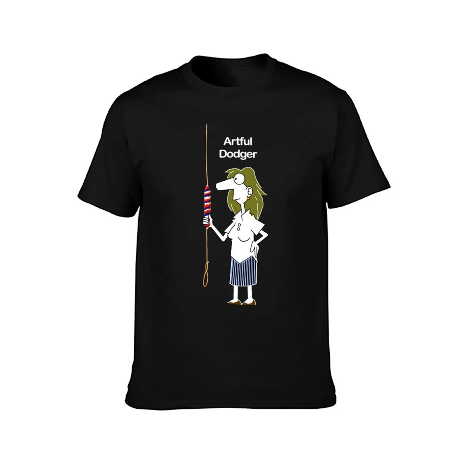 Bell Ringing Artful Dodger (Dark background) T-Shirt No Iron Casual Short Sleeve Top T-Shirt