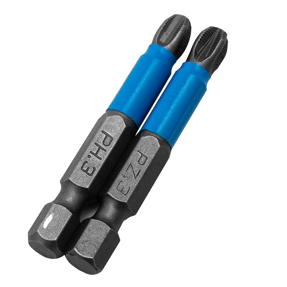 

6Pcs Non-slip Screwdriver Bit Sets PZ1/PZ2/PZ3 For Drill Magnet Alloy Steel Screwdriver Magnetic Batch Head PH1/PH2/PH3 50mm