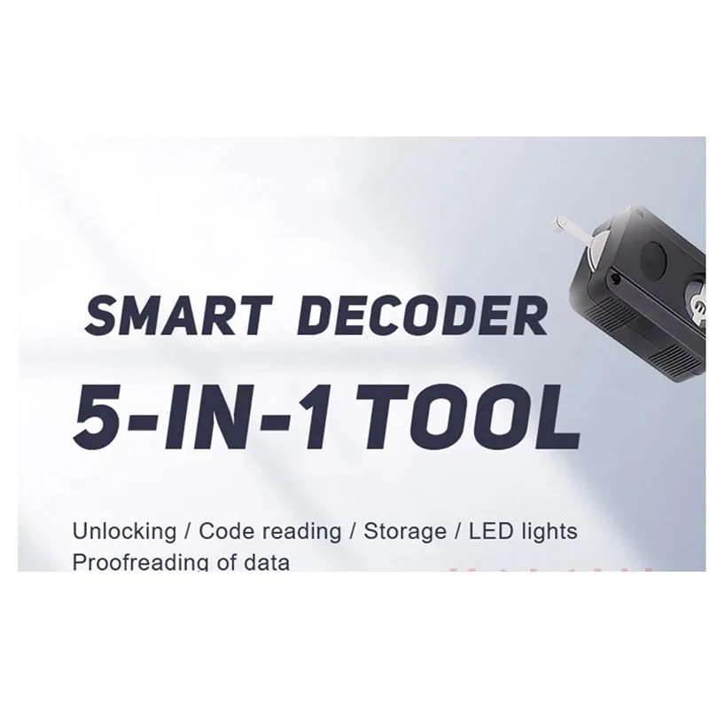 NP Tools Smart 5 in 1 Tool HU92 V.3 Decoder HU 92 Lock Pick Set Locksmith Tool Kit