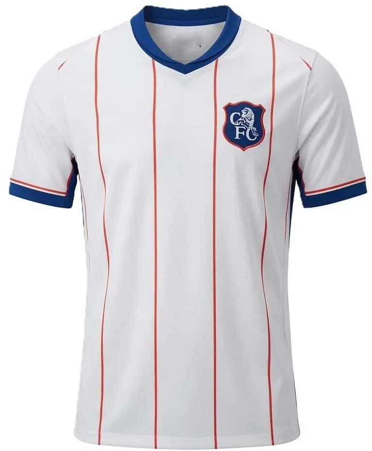 Fußballtrikots für Fans 2026-2027 Chelsea 3D-Druck Fußballshirt Herren Damen Atmungsaktiv Schnelltrocknend Sommer Sporttrikots – Detail 3