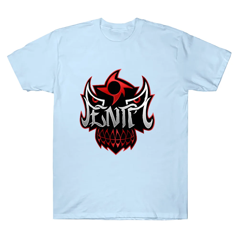 Youth Penta Schwarzes Logo T-Shirt Penta Zero Miedo T-Shirts Lässiges Baumwoll-Kurzarm-Shirt mit Aufdruck Street Hip Hop Unisex Oversized Tops – Detail 8