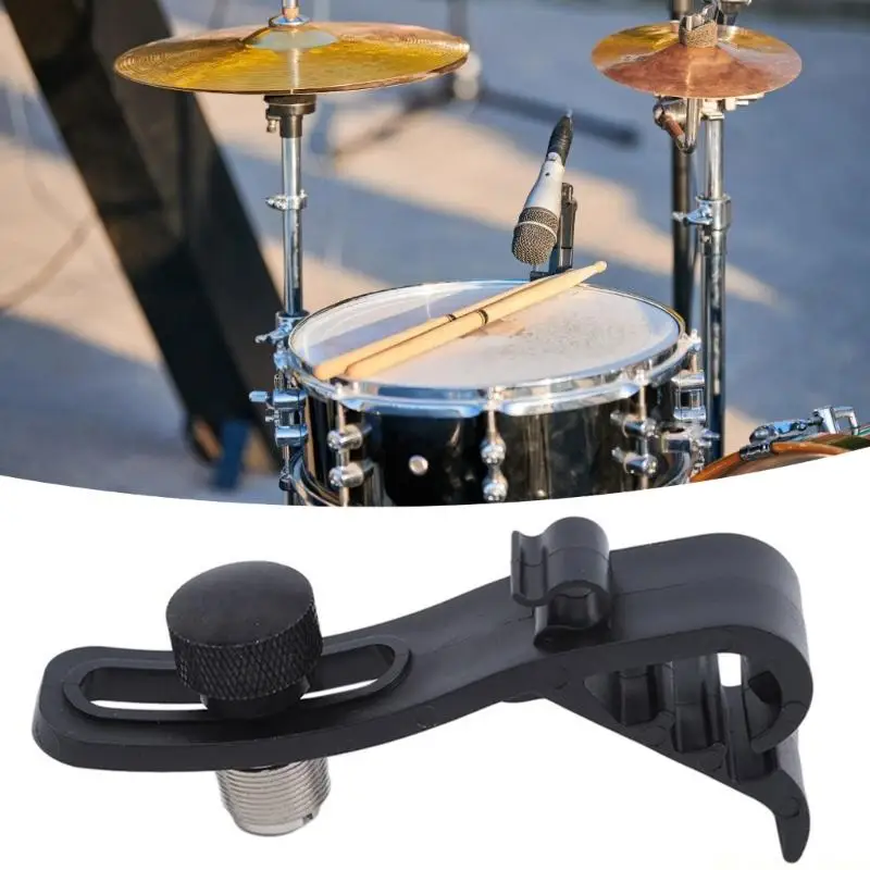 31BE Noise Isolated Drum Transducer Clips 4 Piece Plastic Fast Mount
