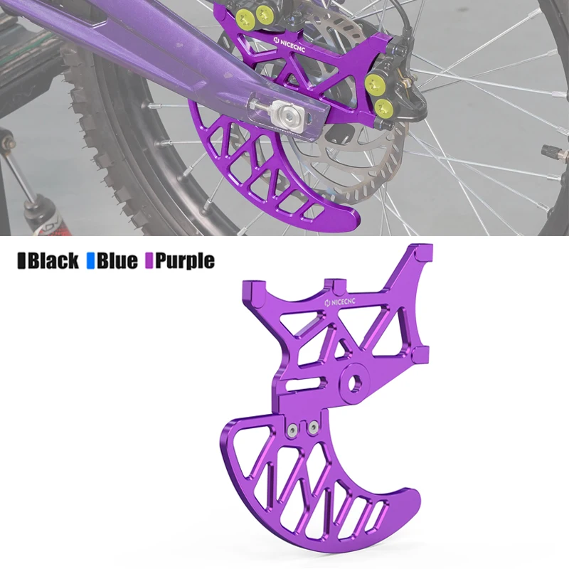 

NICECNC For Surron light bee X Rear Brake Disc Guard Sprocket Caliper Protector For SUR-RON light bee S L1E For Segway X160 X260