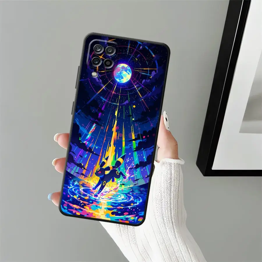 P-PokemonS Umbreon Sylveon Phone Cover Case for Samsung Galaxy A17 A12 A36 A26 A24 A20s A27 A52 A15 A51 A71 A13 A14 A34 A73 A16 view 4