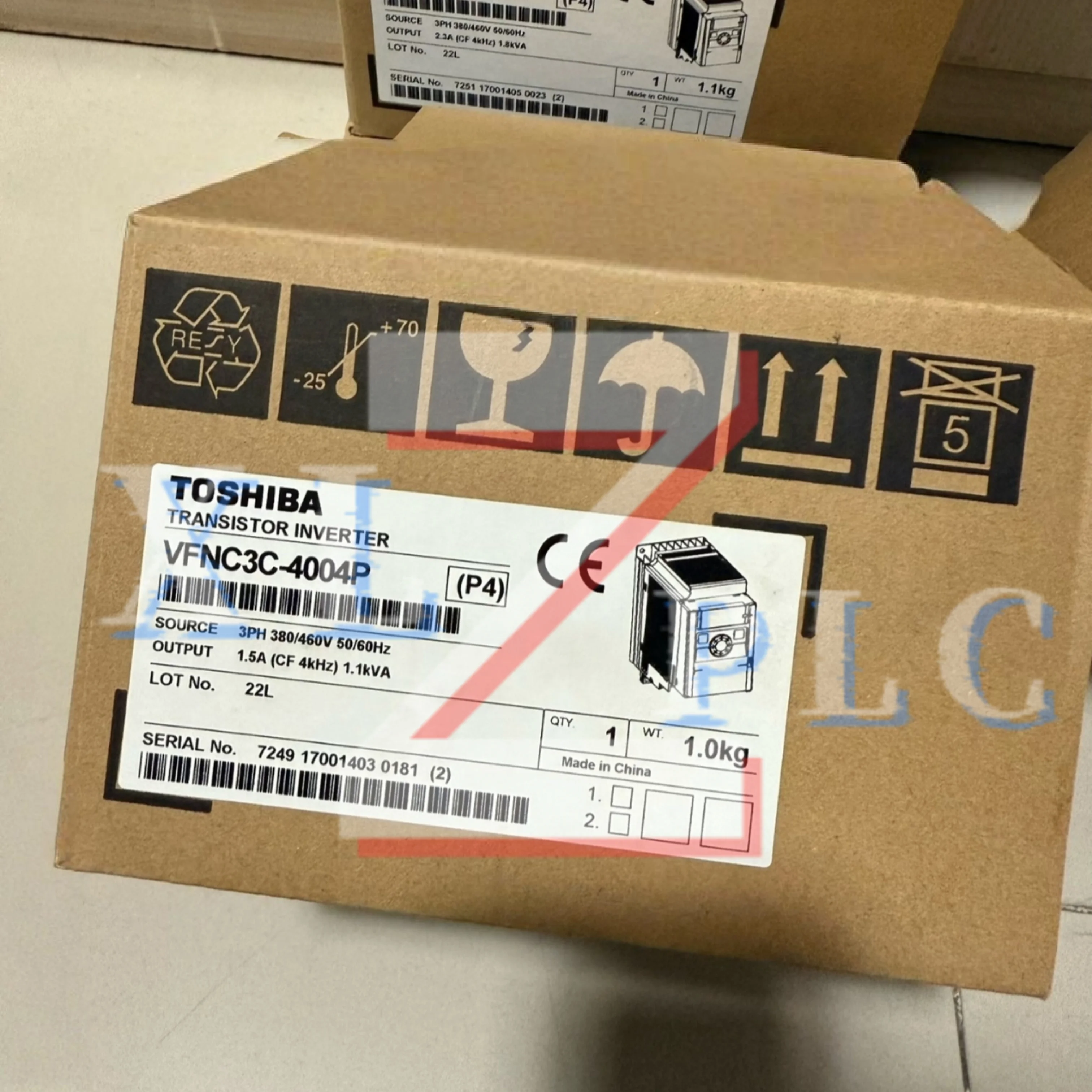 

frequency converter new original VFNC3C-4004P 0.4KW VFNC3C-4007P 0.75KW