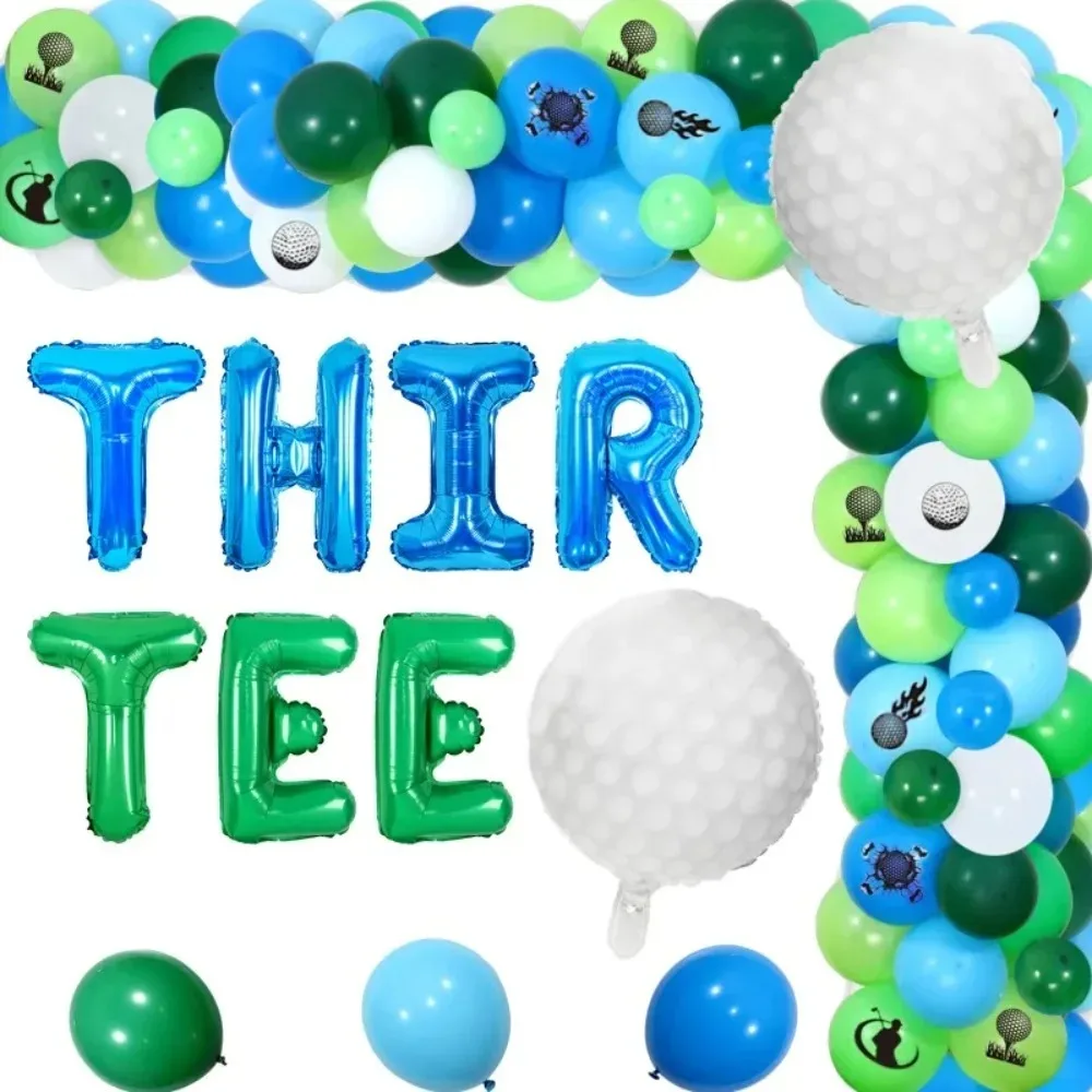 

THIR TEE Themed THIRTEE Birthday Party Decorations, THIRTEE Foil Balloons Printed Balloons Latex Balloons for Party Decor