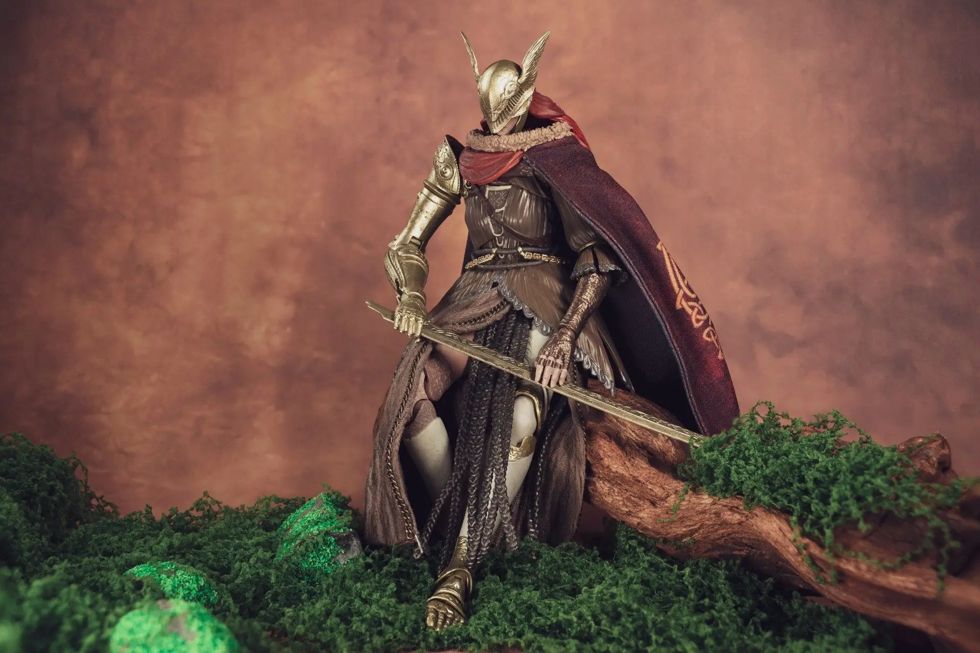 【Clothing Only】Handmade 1/12 Scale Classic Game Character Valkyrie Mini Brown Skirt Accessories For SHF Action Figures Body