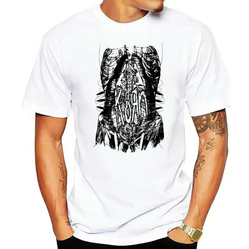 

Korn Kornatomy White T Shirt New Merch Band Humorous Tee Shirt
