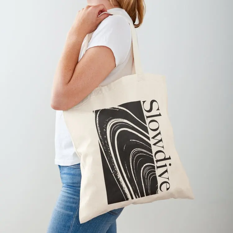 

Slowdive fanart design Tote Bag ecological bags Shopping bags hand bag ladies tote bag screen