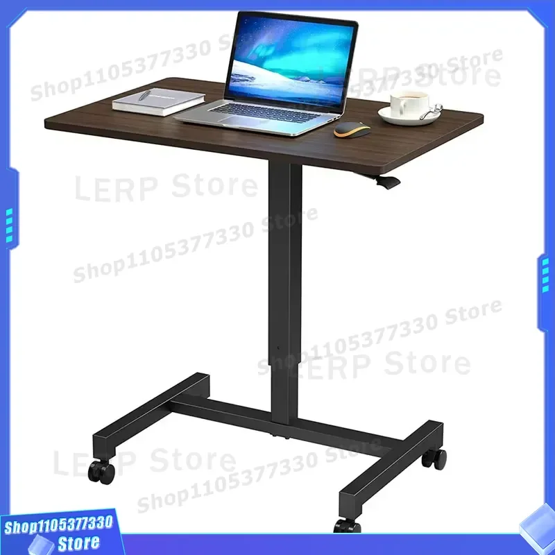Adjustable Height Standing Desk with Pneumatic Lift Modern Intelligent Design Movable Laptop Stand for Office Ergonomic