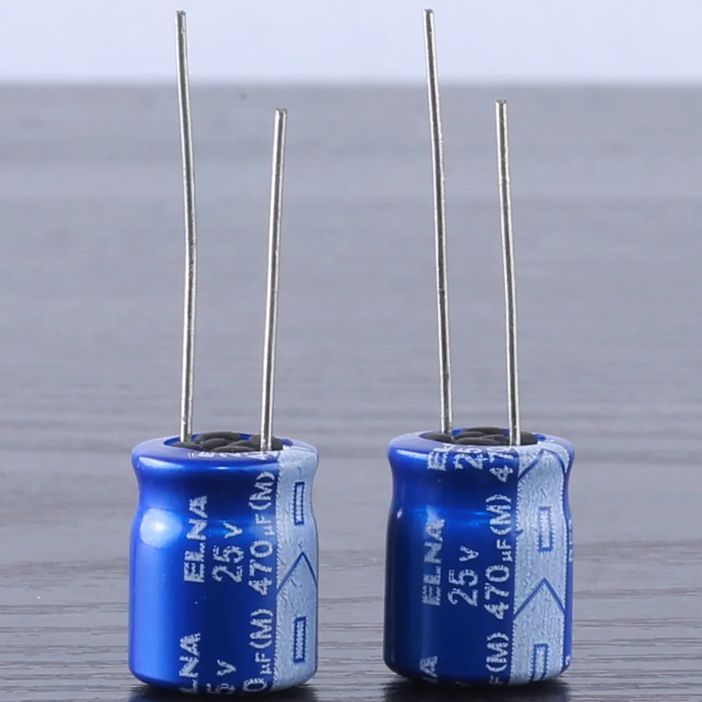 10pcs Japan ELNA RE3 470UF 25V 470mfd Audio Capacitor 10x12.5mm