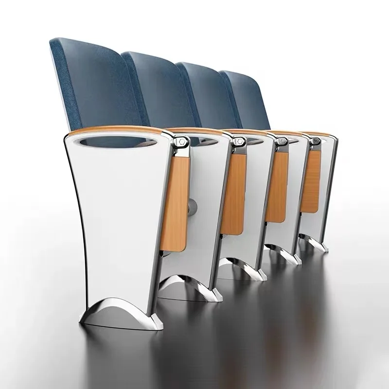 

Lecture Hall Seats Auditorium Chairs Deluxe Theatre Chairs Auditorium Chairs with Writing Board with Row Seats Conference Room