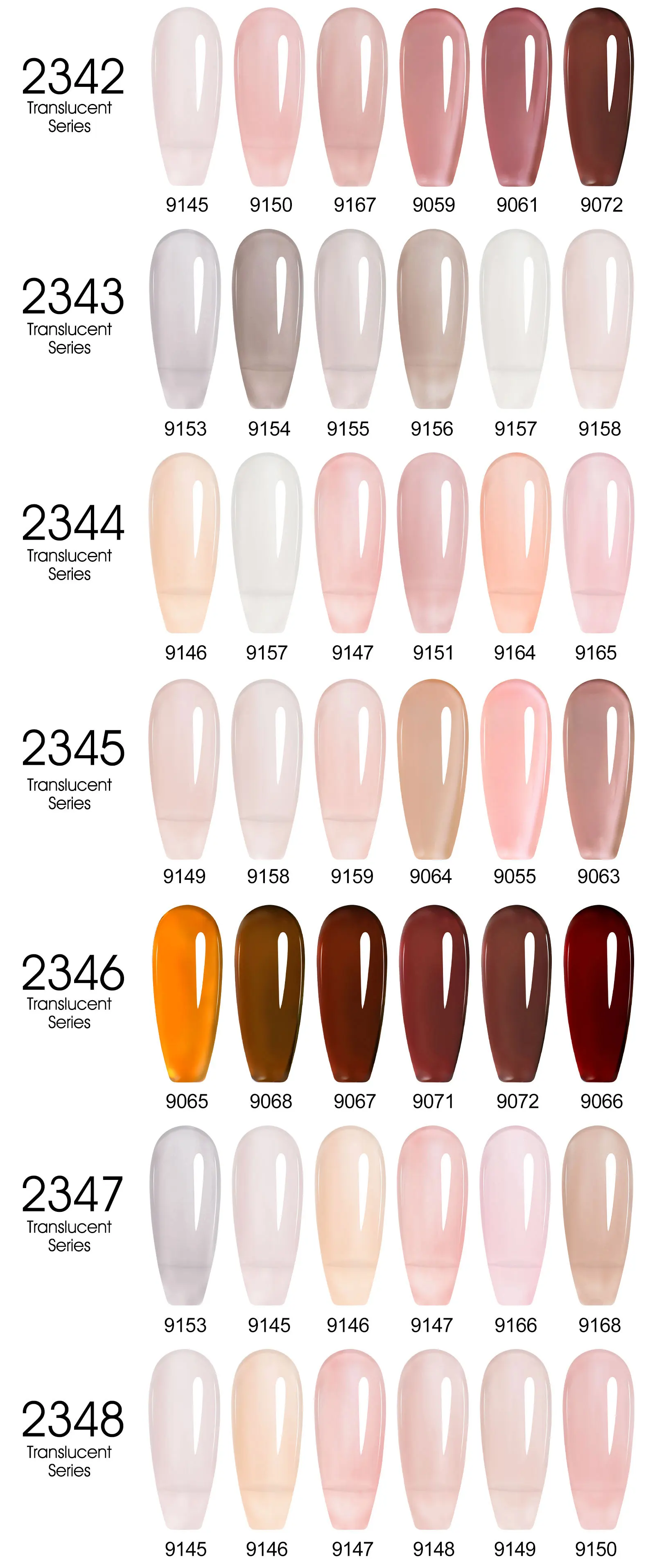 Verbessertes HEMA FREE CANNI Nagelgel-Nagellack-Set, hellviolette Kollektion, geleerosa, natürliches französisches Nageldesign, Soak Off UV-LED-Nägel – Detail 19