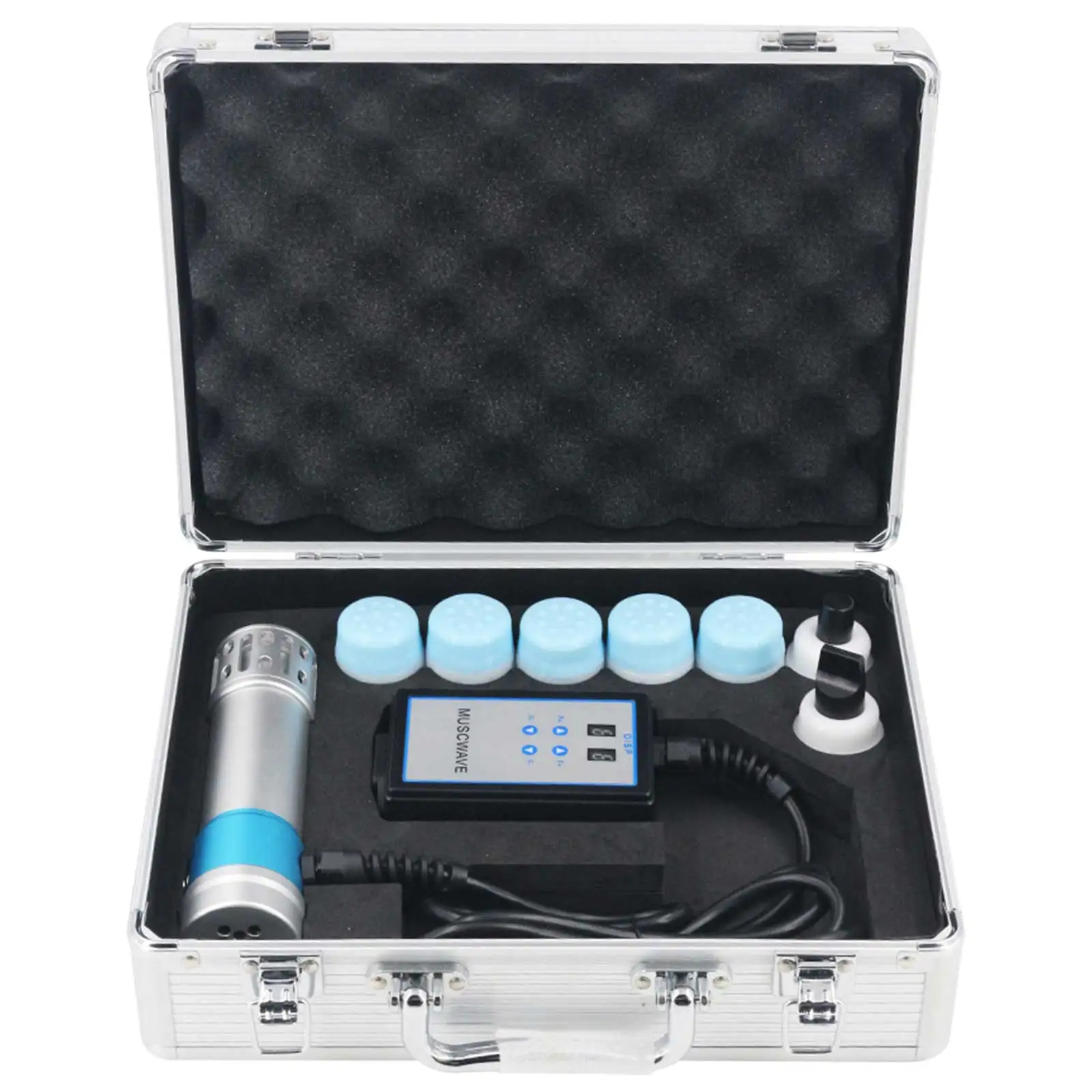 7 Heads ED Shockwave Electromagnetic Extracorporeal Body Muscle Relieve Pain Anti-Cellulite Shock Wave Therapy Machine
