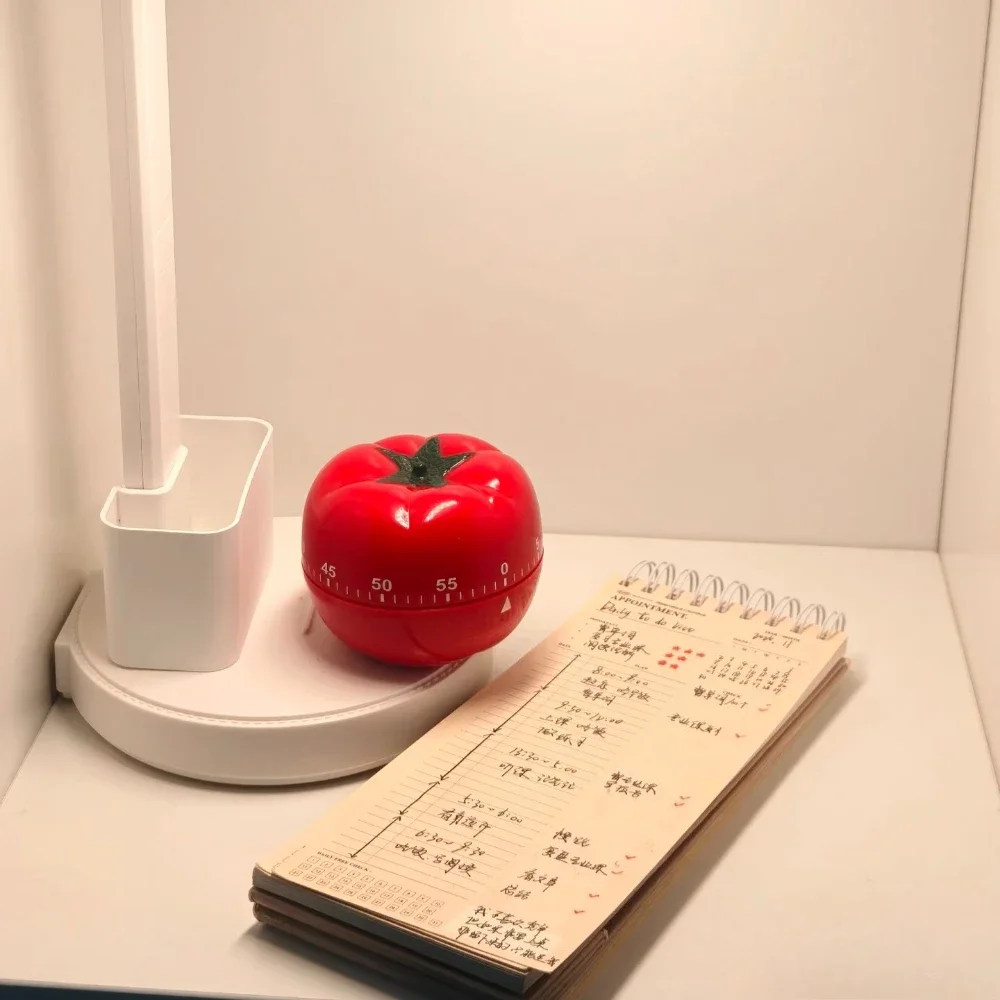 Tomato Shape Mechanical Kitchen Timer, 60-Minute Countdown Cooking Timer, Cute Kitchen Alarm for Baking & Cooking