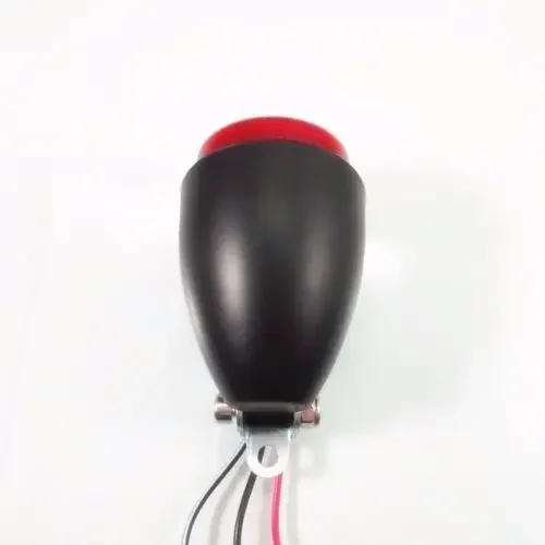 Black/Red Motorcycle LED Brake Running Tail Light For Cafe Racer Vintage CB Custom