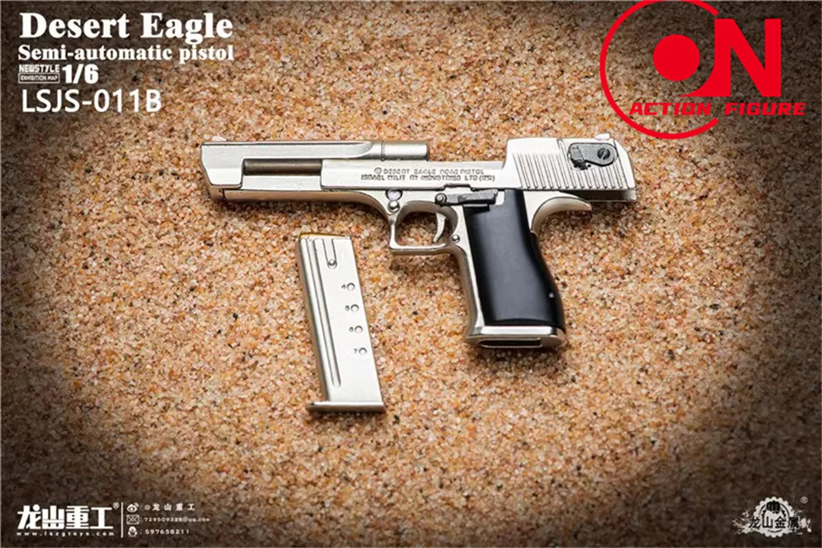1/6 LSJS-011 Desert Eagle LSJS-012 M1911 Pistol Model Soldier Scene Accessories Props Fit 12'' Soldier Action Figure Body