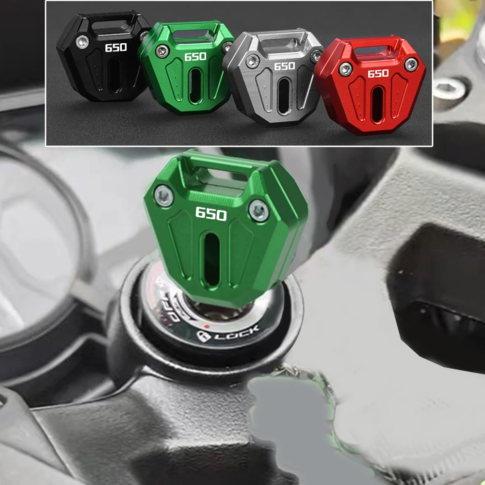 

For KAWASAKI NINJA650 R Ninja 650R 2006-2022 2021 2020 2019 2018 2017 Motorcycle Key Cover Cap Keys Case Shell Keychain Keyring