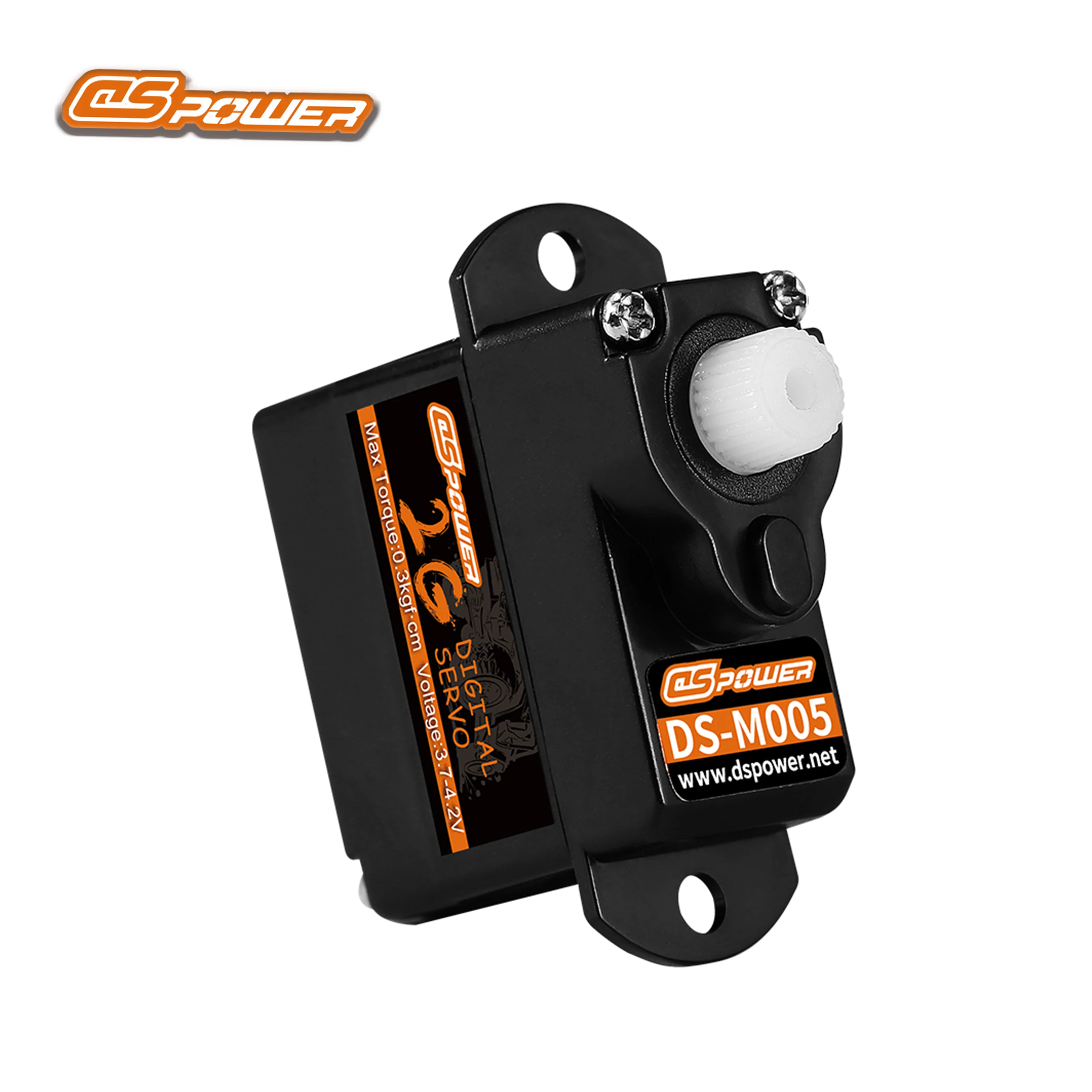 4PCS DSpower 2g 3.7g 4.3g 5g 6g Digital Micro Servo Motor Plastic/Metal Gear JR Plug for Mini Car Plane Fixed-wing Robot Part