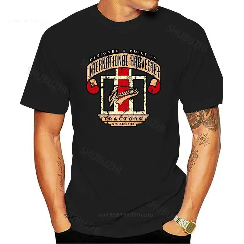 Men T shirt IH Designed Built International Harvester Genuine Tractors-s funny t-shirt novelty tshirt women