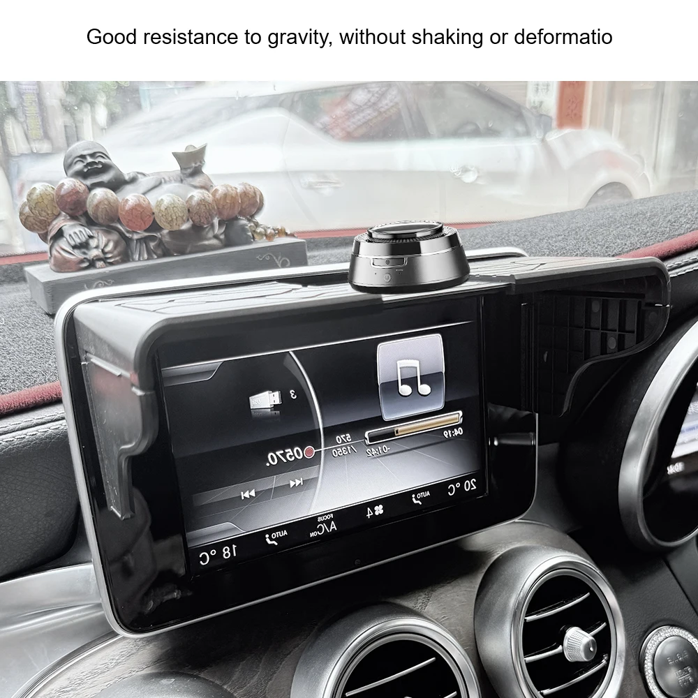 سيارة لتحديد المواقع والملاحة الشمس الظل شاشة قناع مكافحة وهج درع التحكم المركزي ملحقات الشاشة شاشة عرض قناع العالمي #4