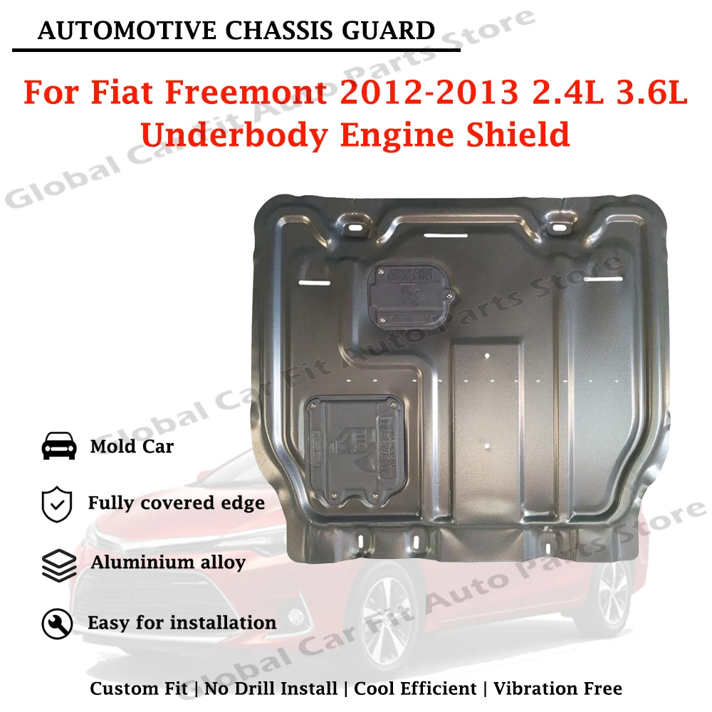 Chassis Bottom Protector Under Engine Shield Engine Cover Engine Guard For Fiat Freemont/ For Dodge Journey 2012-2013 2.4L 3.6L
