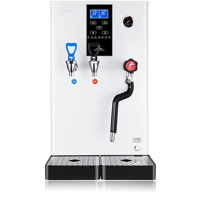 Двойная температура горячий и холодный пар все-в-одном аппарат отпариватель для вспененного молока молочный чай водяной бойлер
