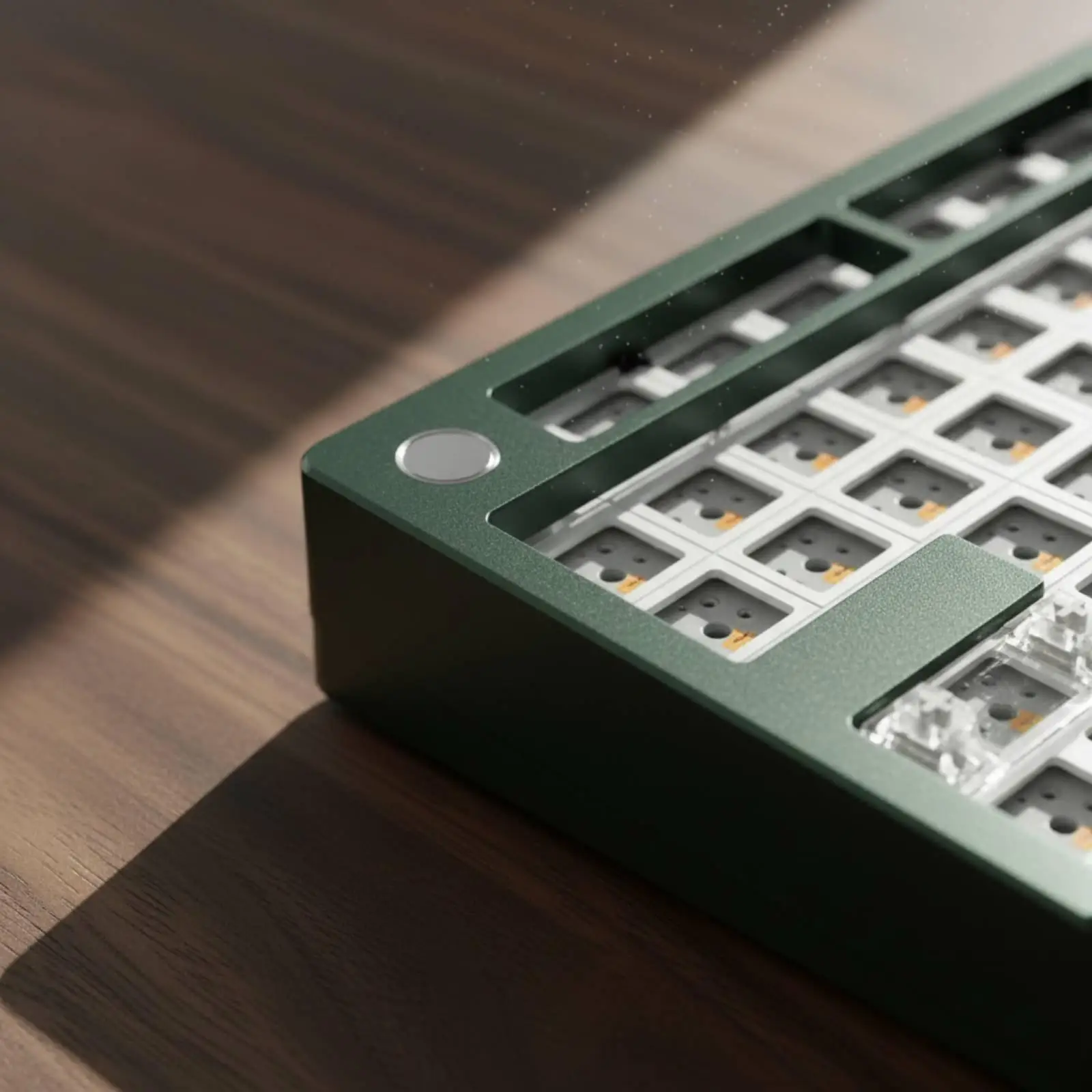 Keyboard Hub Biometric Aluminum Mechanical Keyboard Kit Connection Method for Enthusiasts