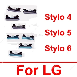 Power Volume Buttons For LG Stylo 4 Q710 Stylo 6 Q730 Stylo 5 Q720 On OFF Power Volume Side Keys Small Side Button Replacement