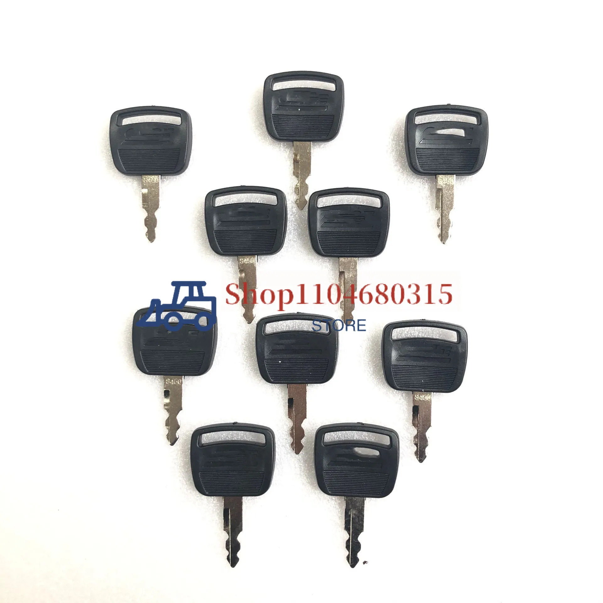

10PCS S450 Key Ignition Key For Case Linkbelt Excavator 210 220 240 300 360 470