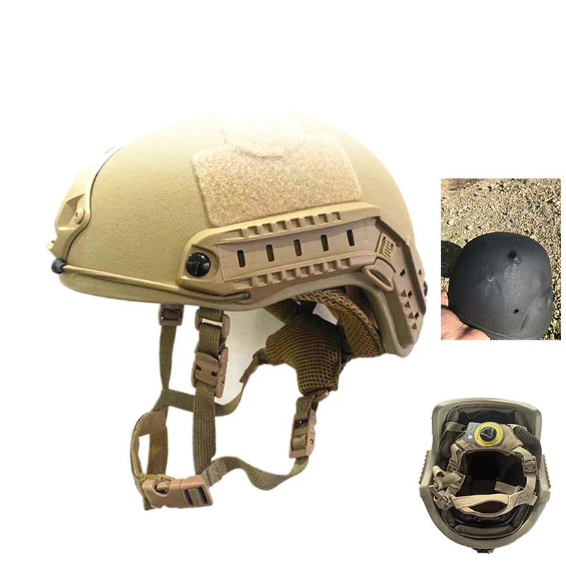 

Tactical Helmet MICH2000 Helmet High Quality Ballistic Helmet FAST Ballistic Helmet CS Real Game Military Protection