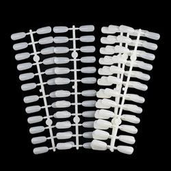 TP 240pcs Nail Display Tips Natural Color False Acrylic Nail Art Tips for Nail Display Book Gel Polish Manicure Practice Tools