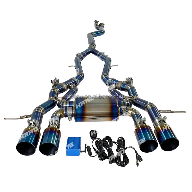 

Valvetronic Titanium Catback Exhaust for BMW M3 G80 3.0T 2019-2023 Exhaust Pipe Muffler Equal Length Exhaust Systems