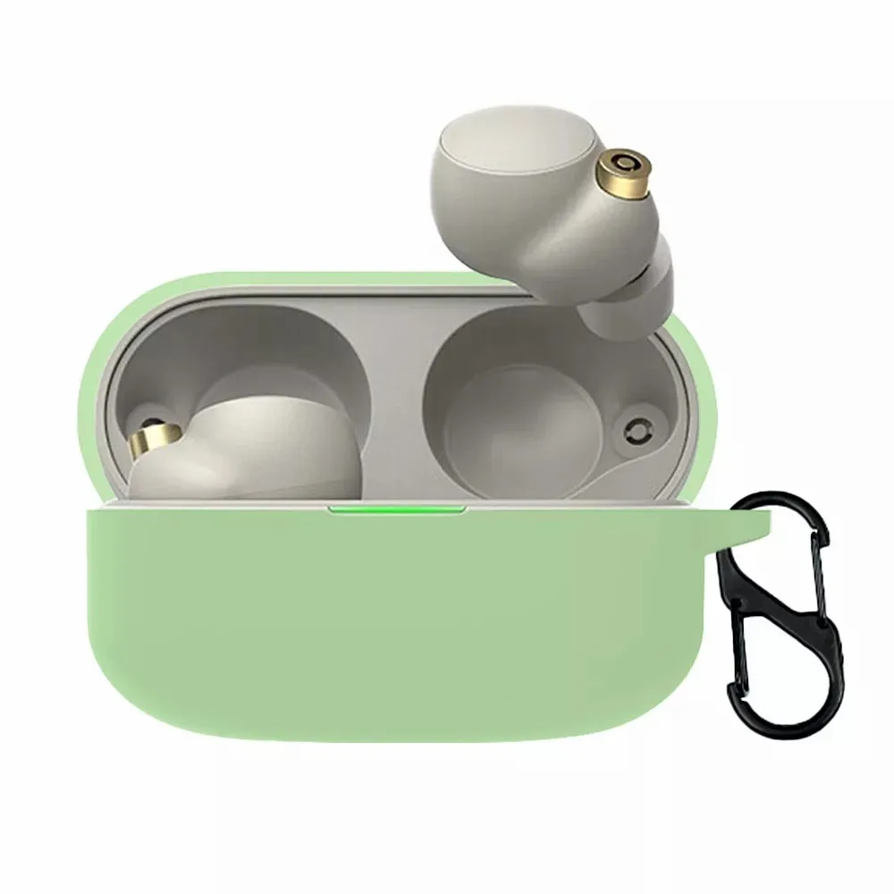 

For Sony Wf-1000xm4 Bluetooth-compatible Earphone Protective Sleeve Silicone Shell Charging Compartment Soft Storage Bag