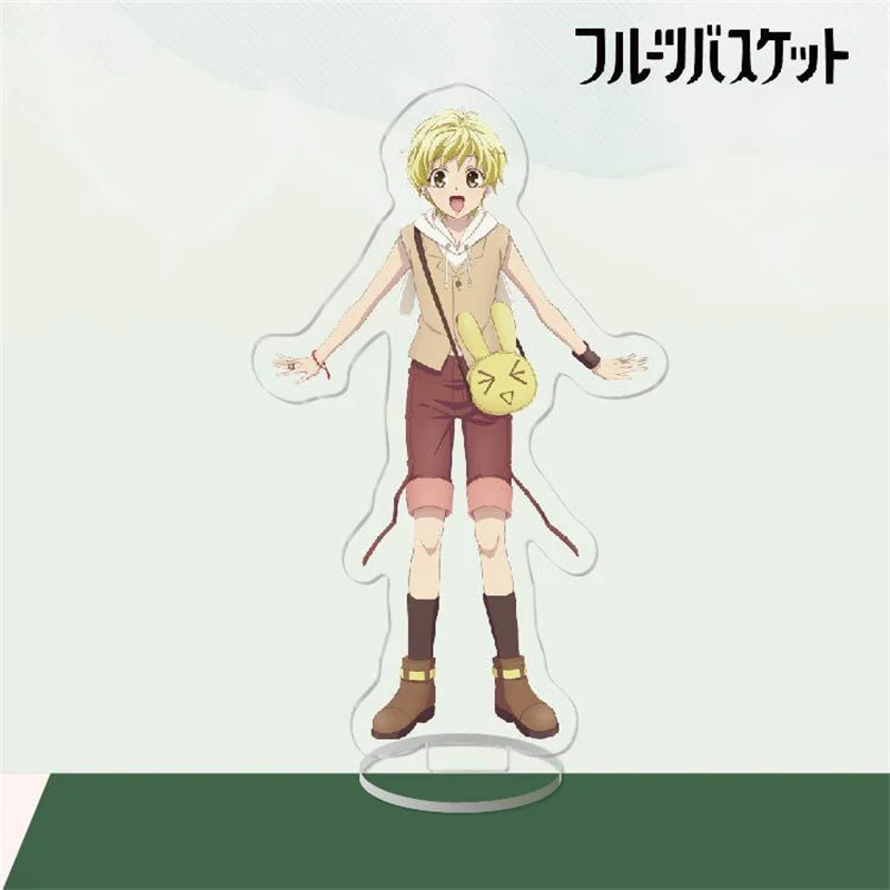 Soporte de figura de Anime, cesta de frutas de juguete, placa de modelo acrílico, Honda Tooru, Kyou, Yuki, Momiji, Shigure, Hatsuharu, Saki, Ayame,