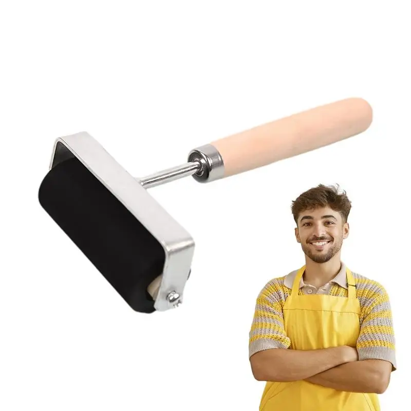 Rullo di inchiostro strumento di incollaggio dell'olio artigianale strumento di incollaggio dell'olio artigianale strumento di pittura a olio artigianale strumento di timbratura del rullo di carta da parati per