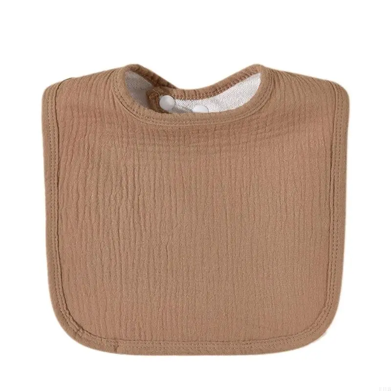 F1CB Baby Teething Drool Feeding Cloth Bibs for Boys Girls Soft Breathable Bibs Gift