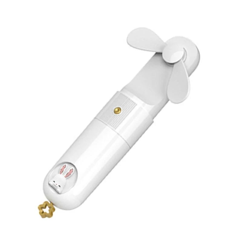 휴대용 팬 1200mAh 배터리 작동 휴대용 팬 3 속도 USB 충전식 팬 Dropship