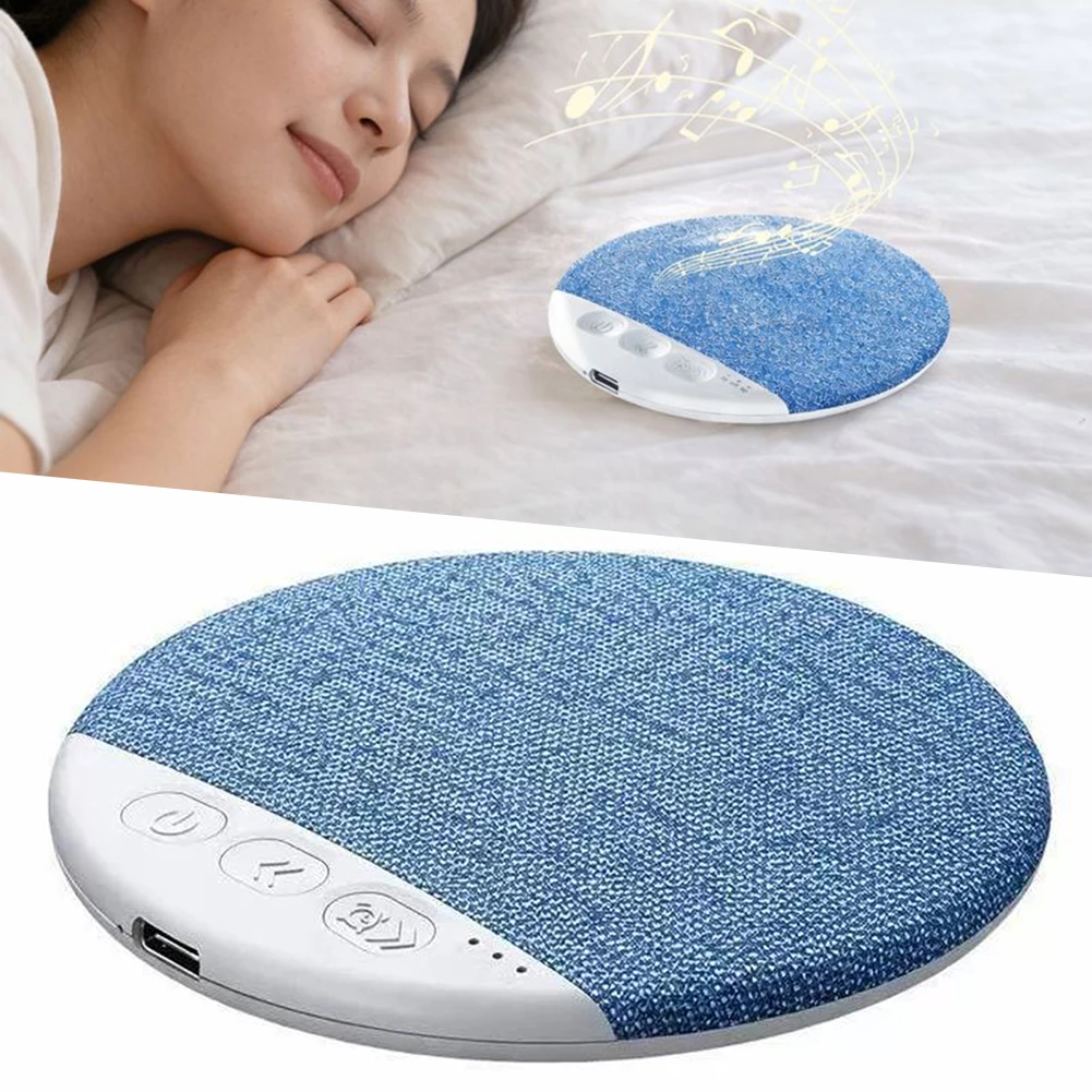 

Миниатюрный Bluetooth-динамик для сна с звуками природы и белым шумом, беспроводной MP3-плеер, ультратонкий, с таймером отключения, аудиоплеер