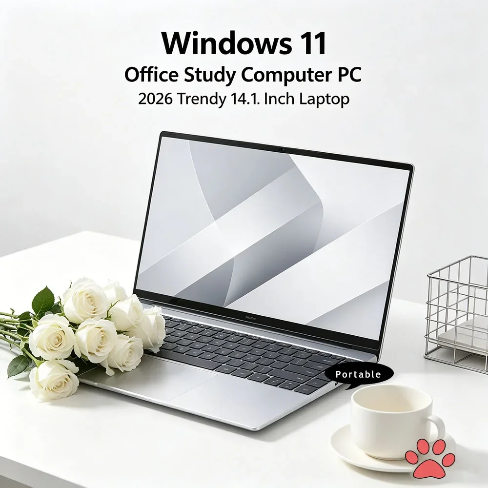 

Portable 14.1" HD Laptop Intel Core I9-9880H 32GB RAM 2TB SSD Ultra Slim Windows 11 Daily Use Computer