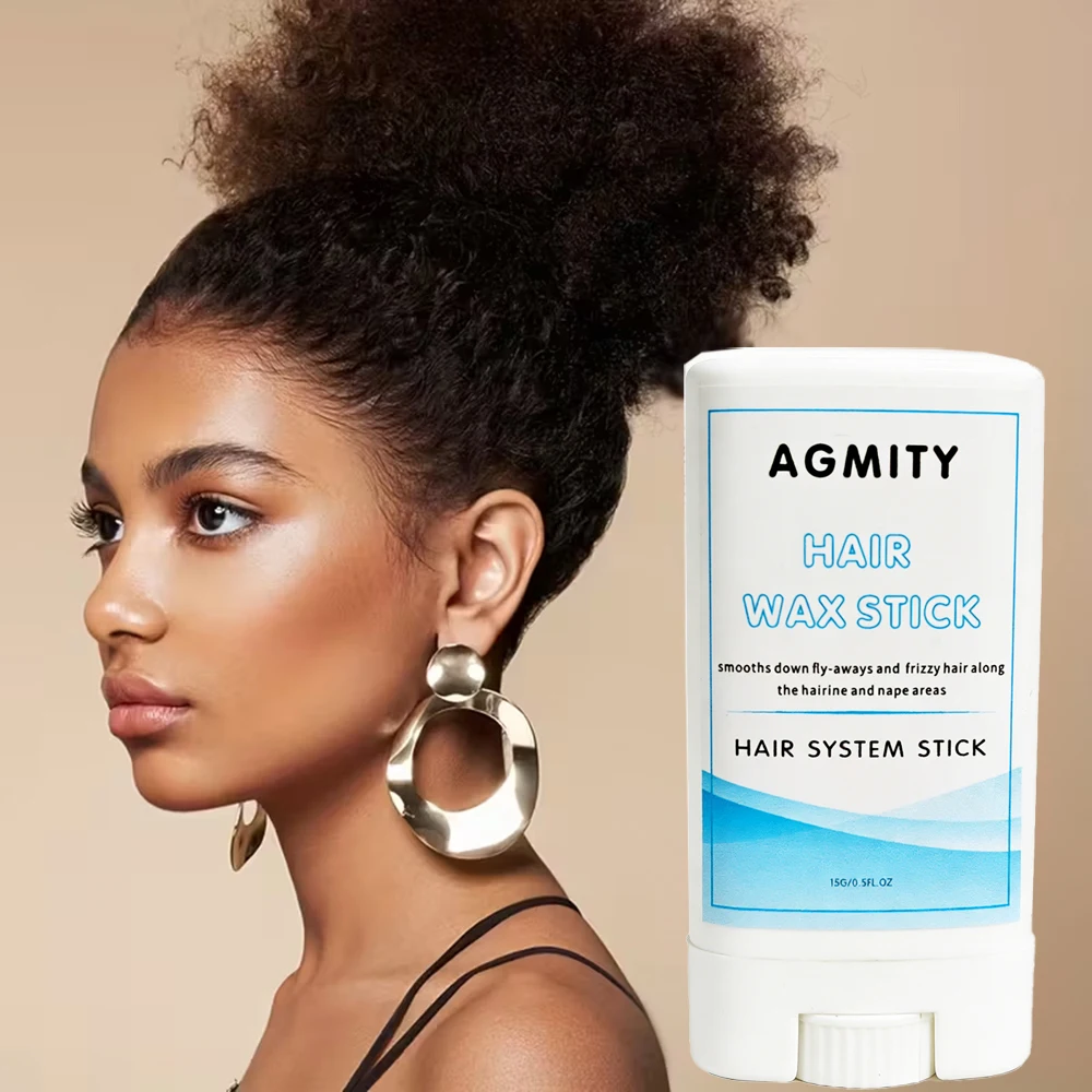 

Воск-стик AGMITY для укладки женских париков: контроль пушистости и непослушных волосков, стойкая гладкость, крем-помада для укладки волос