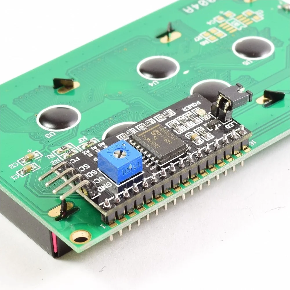 Адаптер IIC/I2C SERIAL LCD1602 PCF8574 IIC I2C SPI LCD2004 display TWI 2 Wire