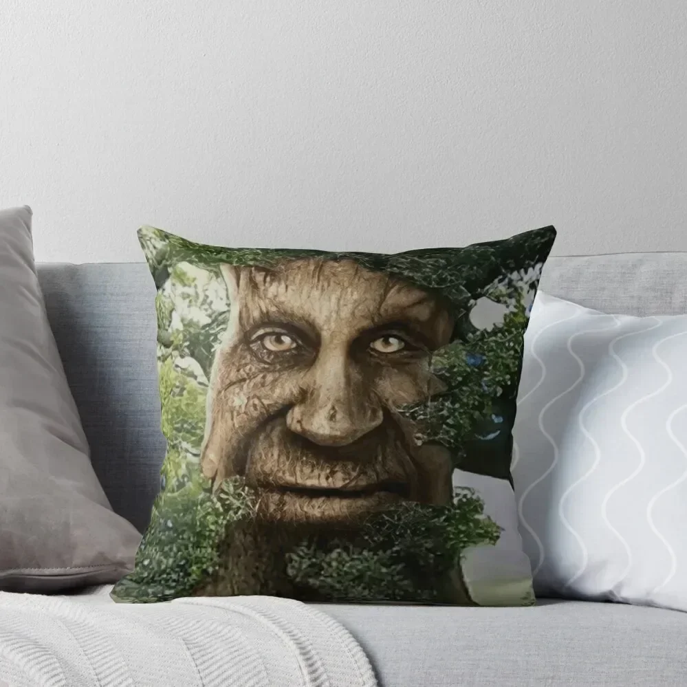 

Wise Mystical Tree Throw Throw Pillow autumn decoration home decor items Cushions For Children pillow