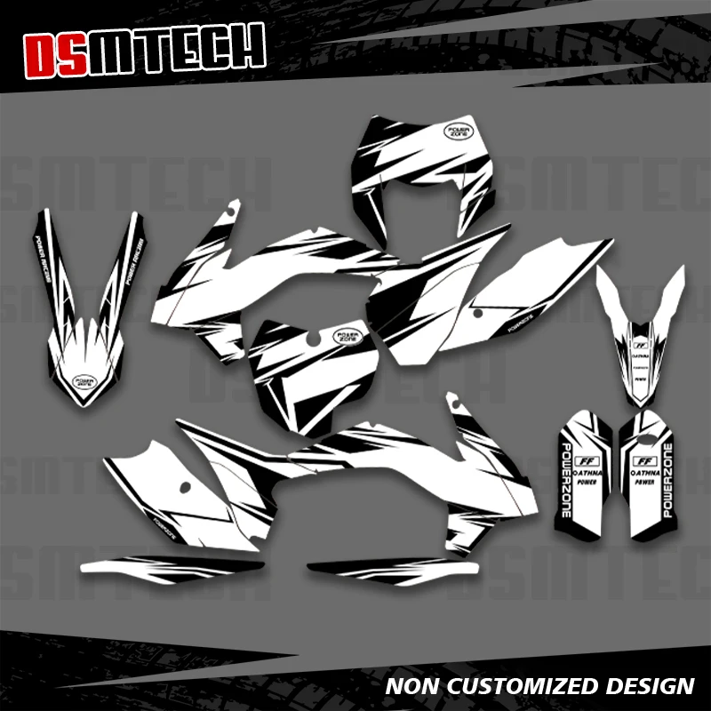 

DSMTECH For KTM 125 250 350 450 500 SX SXF XC XCF 2013 2014 2015 EXC EXCF XCW 2014 2015 2016 Graphics Decals Stickers 007