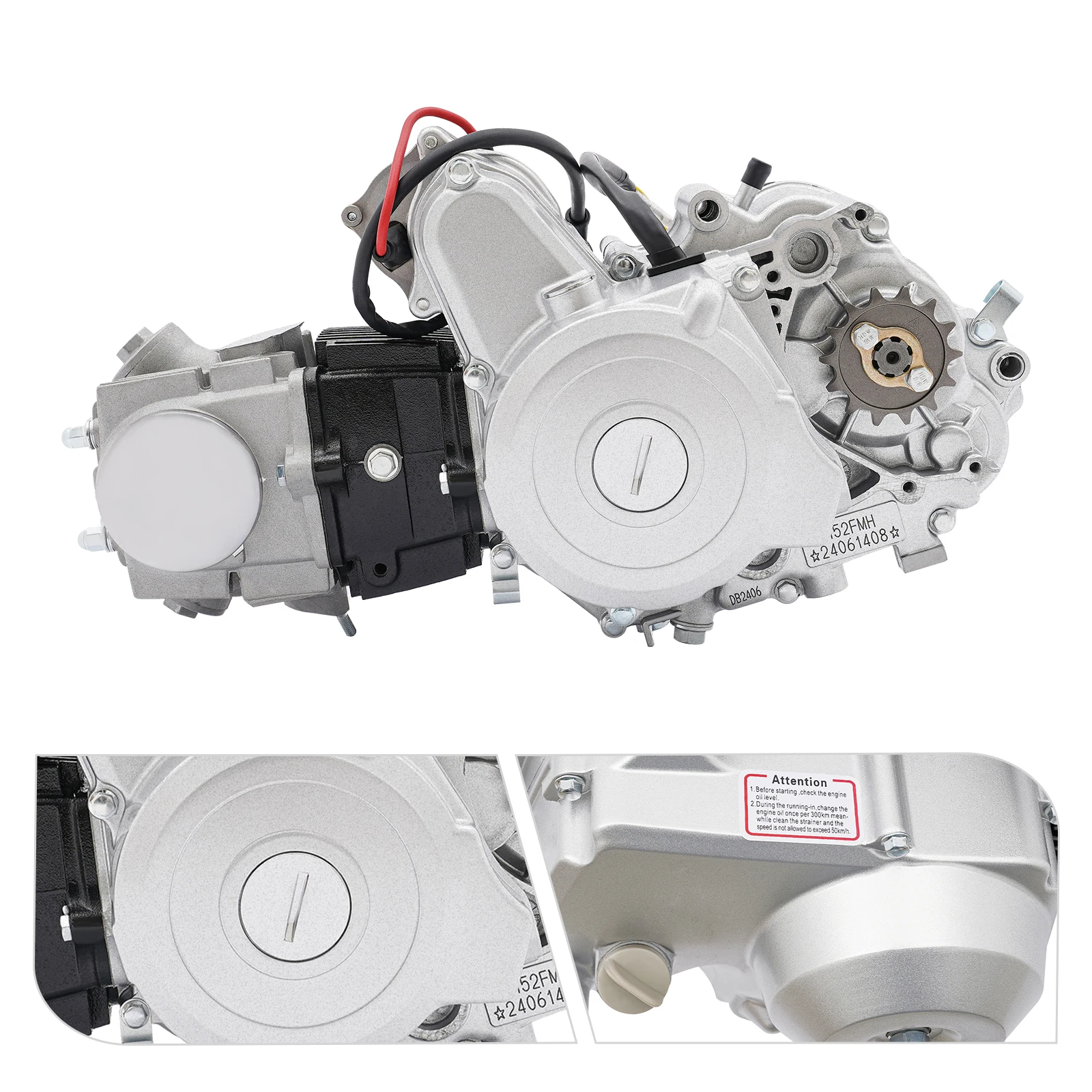 ATV GO Karts Engine Motor 4-Stroke Single Cylinder Engine Auto Motor