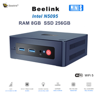 Beelink MINI S Gaming Mini Pc 11th Intel Jasper Lake N5095 WIFI5 BT4.2 Windows 11 Pro 8GB DDR4 256GB SSD Mini Computer laptop