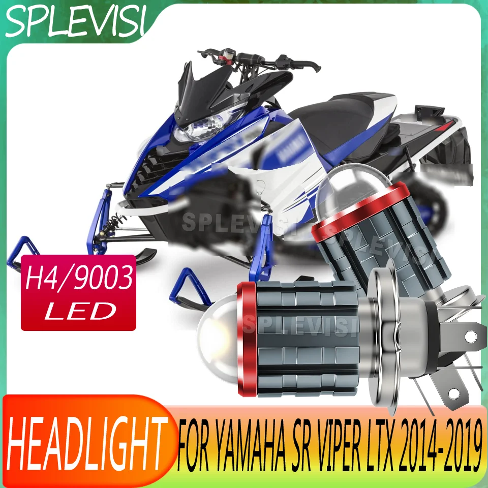 

Dust-Proof yellow white LED h4/9003 waterproof IP67 Motorcycle Headlight For Yamaha SR Viper LTX 2014 2015 2016 2017 2018 2019
