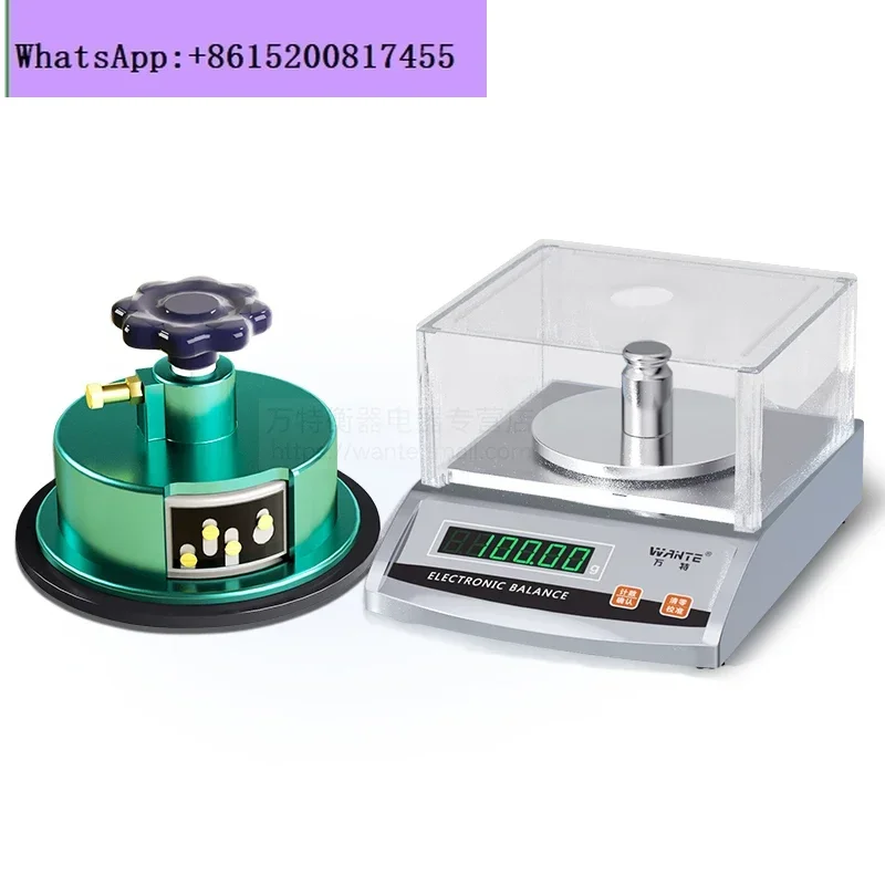

Wante Textile Gram Sampler Electronic Balance Scale Weighing Circle Dialing Knife Fabric Paper Weighing Instrument 0.01